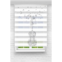 Perdeoutlet38 Baskılı Renkli Keman Dijital Baskılı Zebra Perde-cocuk Odası-stor Perde Model:tyc2da5c44da610a51b3e2300 Çok Renkli