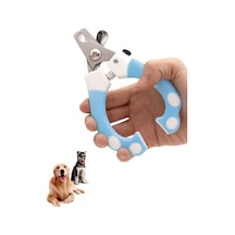 Wf Çelik Uçlu Mavi Kedi Köpek Büyük Tırnak Makası Cin313mv