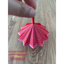 Hareketli Fidget Stress Yıldız Dönen Stres Oyuncağı, Dikkat Ve Odaklanma Oyuncağı Pembekırmızı