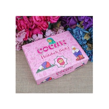 Çocuk Seccadesi Ve Eğitici Kitabı Namaz Seti - Pembe 45x82 Cm - 110 Gr - Tesbih Çok Renkli