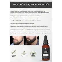 Tr 540 Titanyum İğneli Dermaroller - Saç Sakal Bakım Yağı Seti Siyah