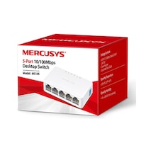 Tp-lınk Mercusys Ms105 5 Port 10/100 Plastik Kasa Swıtch