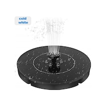 Güneş Enerjili Led'li Çeşme Pompası - 4 Farklı Püskürtme Başlığı İle Bahçe, Kuş Banyosu Ve Akvaryum İçin