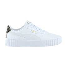 Puma Carina 3.0 Animal Flair Kadın Beyaz Spor Ayakkabı 402642-01 Beyaz