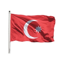 Osmanlı Bayrağı 70x105 - Tek Kat Raşel