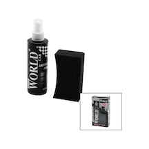 Lbk Shıne World Car Lastik - Tampon Parlatıcı Sprey Seti Plastik Şişe 250ml %10 Parlatma Süngeri
