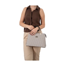 Omuz Çantası Kadın Silver Polo 924-45735 Sılver Polo Bayan Çantası M191 Kahve Sarı-mat Kahve Kahve Sarı-mat Kahve