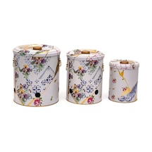 Kint Sugi Desenli Patates, Soğan Ve Sarımsaklık, 3 Lü Set