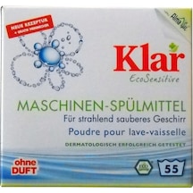 Klar Bulaşık Makinası Deterjanı 55 Yıkama 1375 G