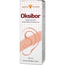 Abfen Oksibor Kulak Çevresi Dezenfekte Solüsyonu 30 ML