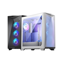 Msi Mpg Gungnır 300r Aırflow Whıte Psu Yok 4x12cm Argb Fanlı Beyaz Mid Tower Oyuncu Kasası