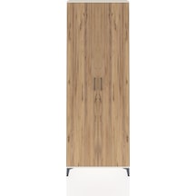 Arges Dolap 5 Raflı 2 Kapaklı 88x30x243 Aytaşı-çam Aytaşı