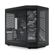 Hyte Y70 Touch Pitch Black Temperli Cam Usb 3.2 E-atx Dual Chamber Bilgisayar Kasası