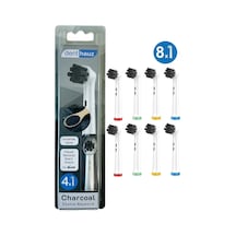 Charcoal - Aktif Karbon Ekstra Beyazlık Oral B Şarjlı Diş Fırçası Yedek Başlığı - 8'li Yedek Başlık