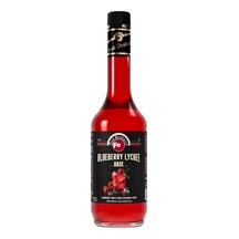 Yaban Mersini Ve Liçi Aromalı Baz Şurup 700 Ml