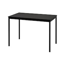 Sandsberg Mutfak Masası, Siyah Renk Meridyendukkan 4 Kişilik 110x67 Cm Sıcak Aahşap Görüntü