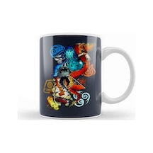 Avatar The Last Airbender Avatar The 4 Element Kupa Bardak Porselen Karışık