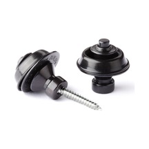 Jim Dunlop Straplock Geleneksel Set - Siyah