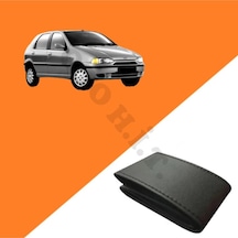 Fiat Palio Eski Kasa Uyumlu Deri Direksiyon Kılıfı Kaliteli Dikmeli Siyah