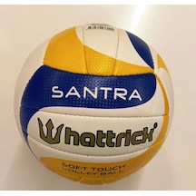 Hattrick Santra Voleybol Topu El Dikişli Sarı - Mavi