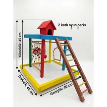 İki Katlı Kuş Oyunparkı