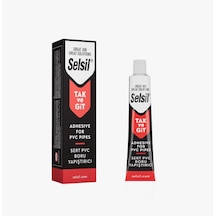 Selsil Selfix Tak Ve Git Sert Pvc Yapıştırıcı 125 Gr.