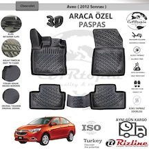 Chevrolet Aveo / 2011 Sonrası / Siyah / Rizline Paspas