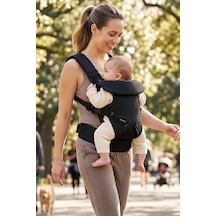 Wellgro Comfy 4 İn 1 Bebek Taşıma Kanguru, Siyah