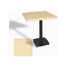 Tokyo Kare Masa Esb 60x60 Cm - Werzalit, Wermodin Ve Allzalit Tabla - Akçaağaç Çok Renkli