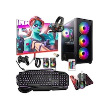 Turbox TX5280 i5-9400F 16 GB 512 GB SSD 8 GB RX580 23.6" Free Dos Masaüstü Oyuncu Bilgisayarı