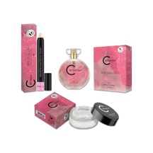 Cle D'Amour Pink Cadillac Women Vegan EDP Kadın Parfüm Meyveli Çiçeksi 3 x 50 ML