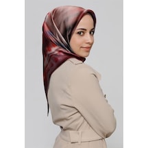Armine Sura İpek Eşarp 20ya8323 38 Turuncu