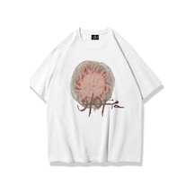 Flood Of Style Unisex Utopia 4th Album Travis Scott Tshirt Beyaz