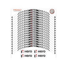 Motosiklet Jant Şeridi Hero Uyumlu 3 Nötr
