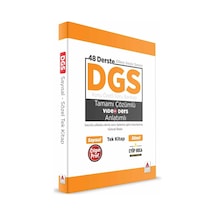 DGS Kitap Konu Özetli Soru Bankası Video Anlatımlı Tek Kitap - Sefa Türker -  Eyüp Mercan - Delta Kültür