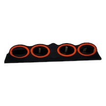 Tofaş Kartal Uyumlu Turuncu Renkli Halkalı Pandizot Oval 4x6x9 Cm