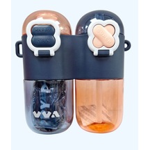 Vagonlife 800 Ml Matara Suluk Mavi - Pembe 2 Li