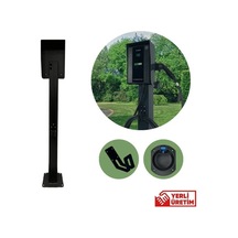 Chargemobile Elektrikli Araç Şarj İstasyonu Montaj Ayağı Pedestal Standart