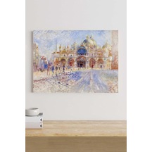 The Piazza San Marco - Auguste Renoir Sanatsal Kanvas Tablo 40 X 60