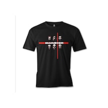 Rammstein Baskılı Siyah Erkek Tshirt 001