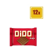 Ülker Dido Kare Çikolatalı Gofret 50 gr 12'Li Set