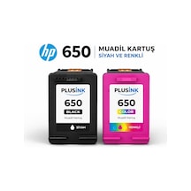 HP 650 Siyah Ve Renkli Muadil Karuş %100 Çalışır