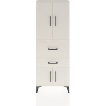 Arges Dolap 3 Raflı 2 Çekmeceli 4 Kapaklı 60x30x163 Aytaşı-ay... Aytaşı