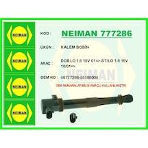 Bescher Ateşleme Bobini Fıat Doblo 01 Palıo 01 Stılo 01 08 1.6 16 V Kalem Bobin Neıman 777286 46777286 55180004