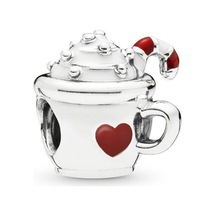 Nur Silver Kalpli Kupa Gümüş Charm Nur-bl01306