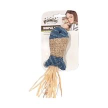 Hnrlıshp Pawise Simple Cat Hasır Kedi Oyuncağı Balık