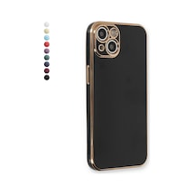 İphone 15 Kılıf Luxury Seri Kamera Korumalı Silikon Kapak