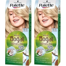 Palette Kalıcı Doğal Renkler 10 - 0 Açık Sarı X 2 Adet