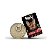 Foxy Ekstra Kuzu Etli Pate Konserve Yetişkin Kedi Maması 400 G