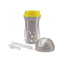 Isı Yalıtımlı Pipetli Su Matarası 14+ Ay 266 Ml Unisex 4 Adet Çok Renkli